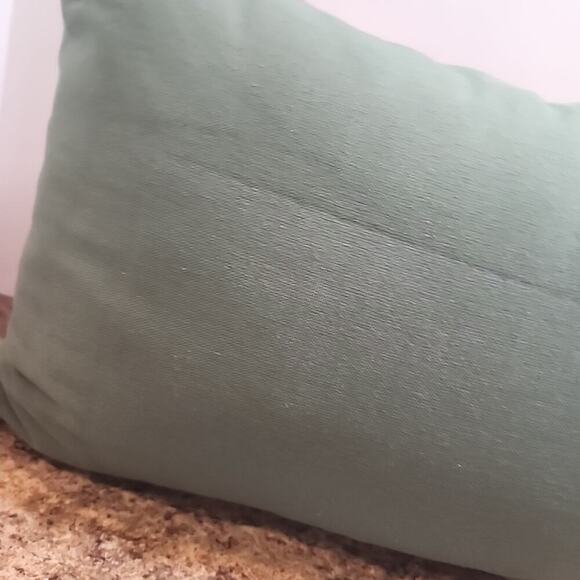 Christmas Needlepoint Decorative Throw Pillow Peace Joy Noel Cheer 16"x11" - Picture 7 of 11